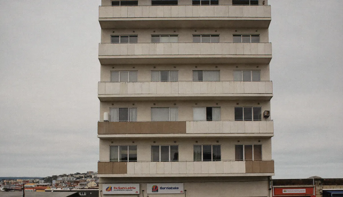 Immeuble des années 1960-1970 à Saint-Malo