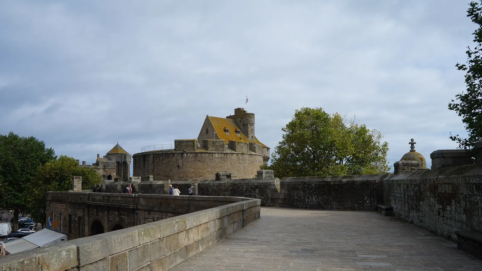 Les remparts de la cité de Saint-Malo